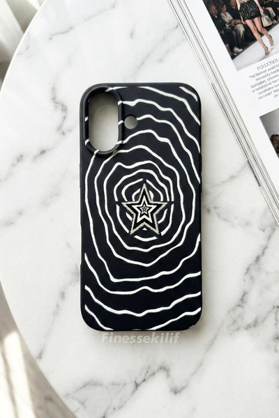 Multitronic حافظة متوافقة مع هاتف iPhone 17 بتصميم Hipnotik Star Design مطبوع...