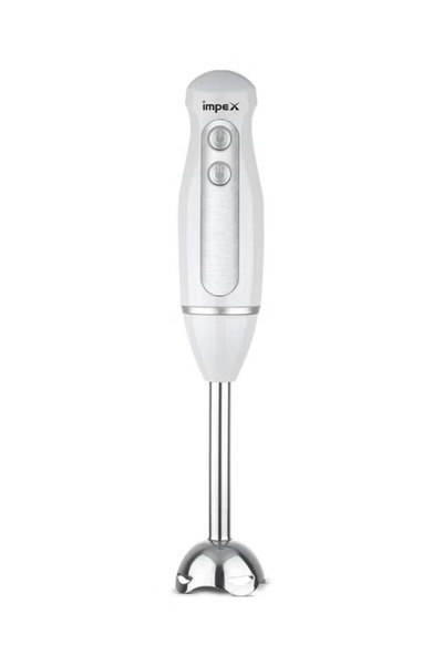 İMPEX Hand Blender HB 3201 300W 2 Speed Stainless Steel Rod Blade Overheat Protection AC 220-240V