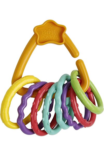 Bright Starts عضاضات الأسنان من فن لينكس - عبوة من 8 قطع