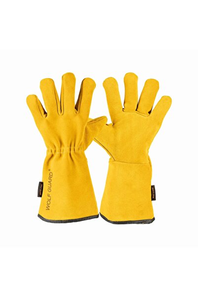 WOLFGUARD EP-35 Deri Kaynakçı İş Eldiveni