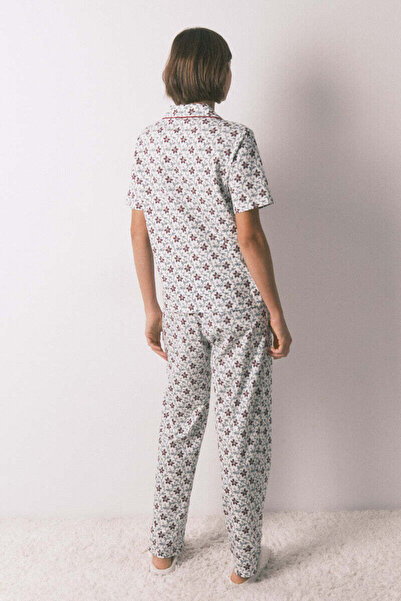 Women'secret Floral-print cotton classic pyjamas
