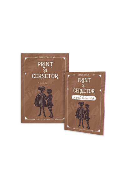 Editura Kreativ Prinț și cerșetor + jurnal de lectură