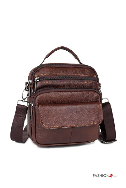 A26 Geanta umar crossbody,piele, 16 x 6 x 20 cm