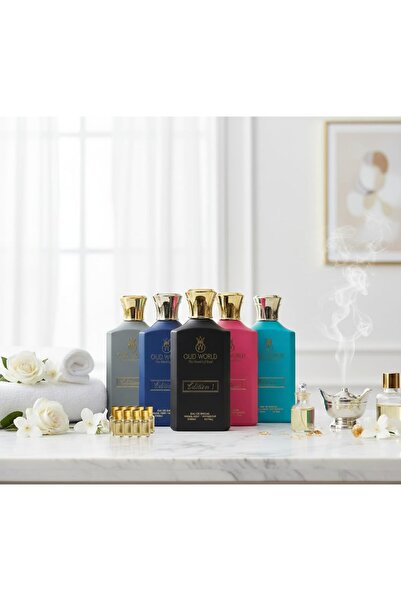 OUD WORLD Series 1 Gift Set – 5 Luxury Signature Inspired Scents