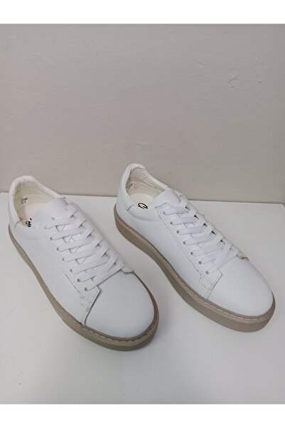MODA Genuine White Leather Unisex Casual Shoes Dallas