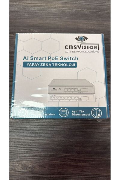 HIGH-POWER POE SWİTCH 8+2-PORT