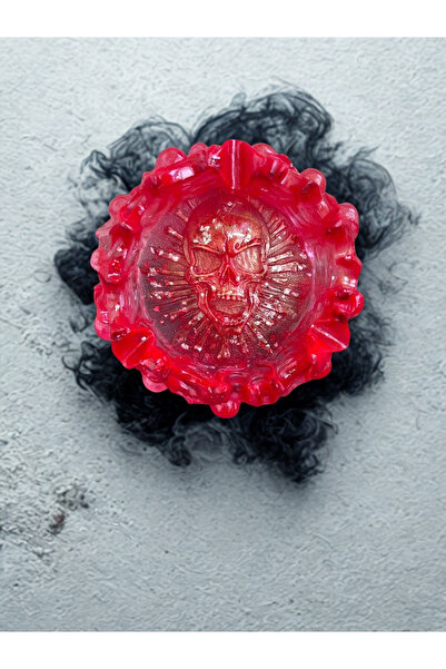 NYUZA منفضة سجائر على شكل جمجمة