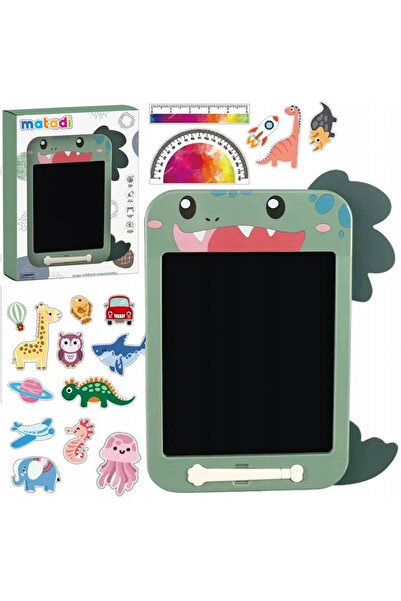 Matadi Tableta grafica pentru desen cu afisaj LCD 10.5 inch Dinozaur