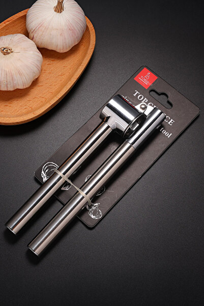 TOGO أداة سهلة الاستخدام لهرس الثوم مصنوعة من الفولاذ المقاوم للصدأ