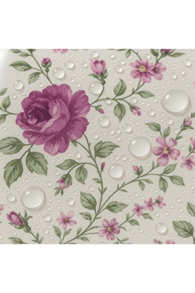 Brava Casa Tablecloth Pink Rosy Floral 140×600 cm, BravaCasa
