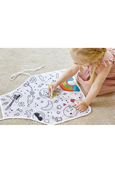 Hape Colour Me Arts & Crafts Waterproof Coloring Apron 7 pcs