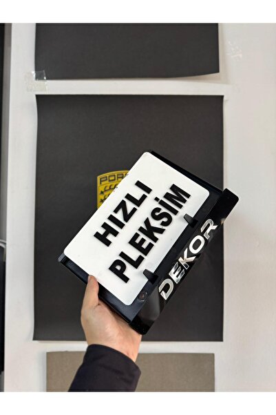Hızlıpleksim DEKOR MOTOR PLAKALIK