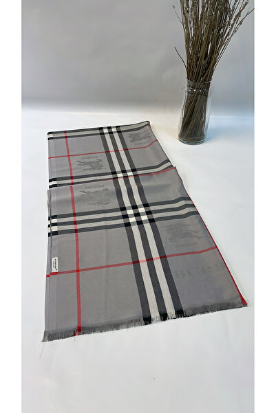 Onur Σάλι - Έχει εκδοθεί το προσαρμοσμένο ελαφρύ καρό σάλια με καρό σχέδιο, κατάλληλα για χρήση το καλοκαίρι και το χειμώνα Trend Model Trend Store