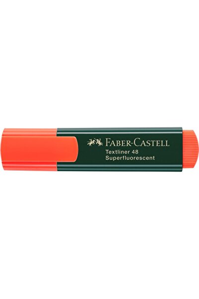 Faber Castell قلم تحديد كلاسيكي من تيكستلاينر 48 - برتقالي