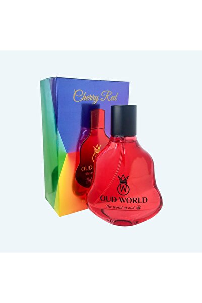 OUD WORLD عطر شيري ريد للجنسين - عطر فاخر من الفواكه والزهور والخشب - 50 مل