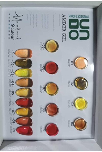 Ellisan kalıcı oje Uno Amber gel N2 12ml