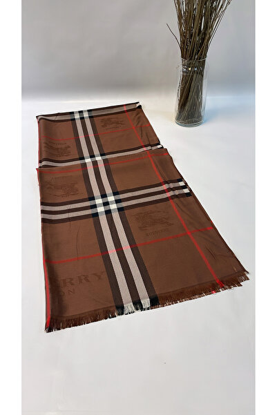 Onur Σάλι - Έχει εκδοθεί το προσαρμοσμένο ελαφρύ καρό σάλια με καρό σχέδιο, κατάλληλα για χρήση το καλοκαίρι και το χειμώνα Trend Model Trend Store