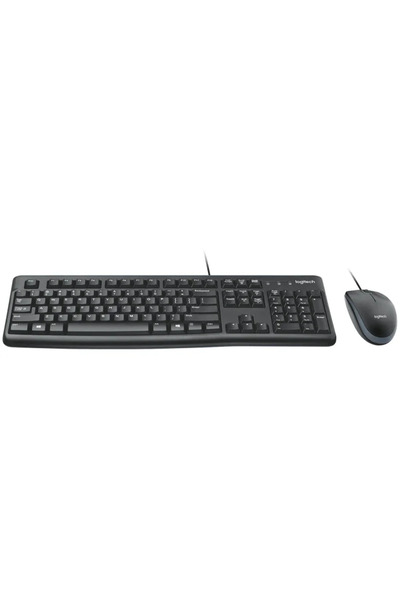 logitech MK120 keyboard and mouse kit, Black