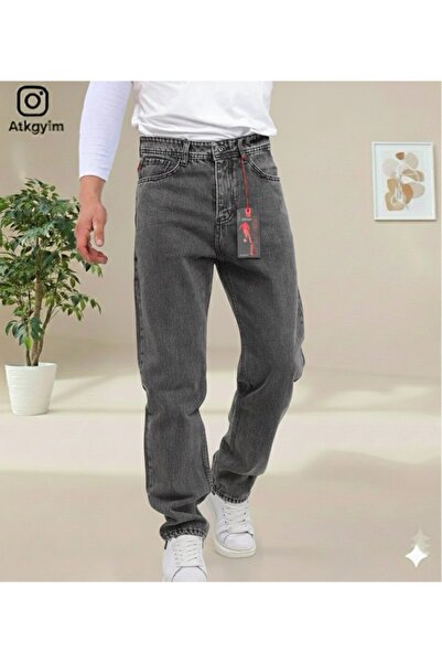 ATKGİYİM Atk Clothing |   Men's Loose Fit Jeans High Waist Wide Leg Baggy