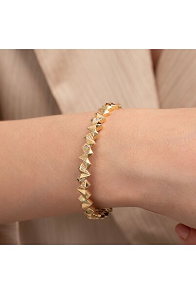 NİSERAJEWELLERY Love Altın Kelepçe