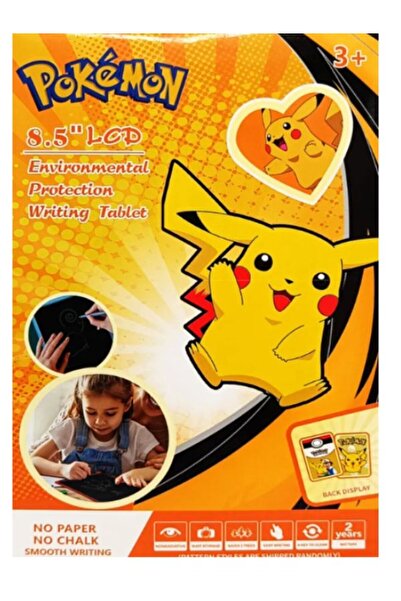 OEM Tableta de Scris LCD 8.5” Pikachu, Writing Tablet pentru Copii, Reutilizabilă, fără Hârtie