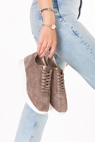 Gondol Piele autentică în interior și în exterior Talpă anatomică Pantofi sport ușori kla.1616 piele de căprioară de nurcă