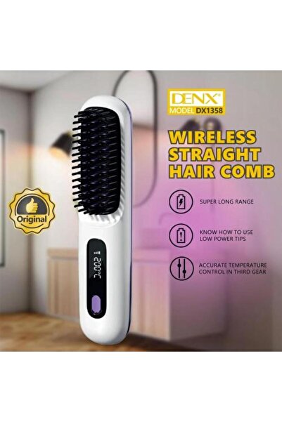 Denx Wireless Hair Straightening Comb