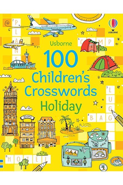 Usborne Rebus in limba engleza 100 Children's Crosswords: Holiday