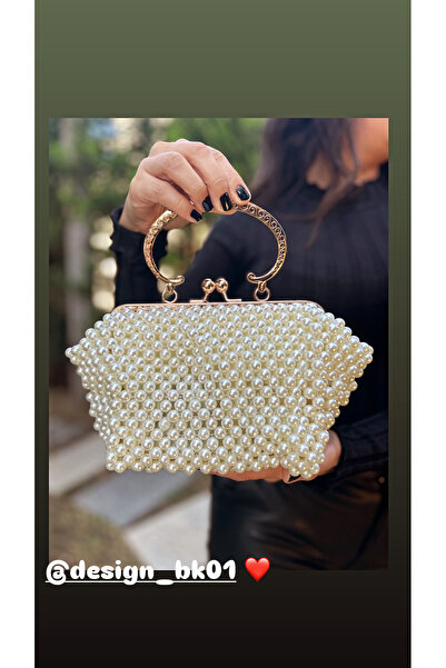 design bk İnci şık çanta