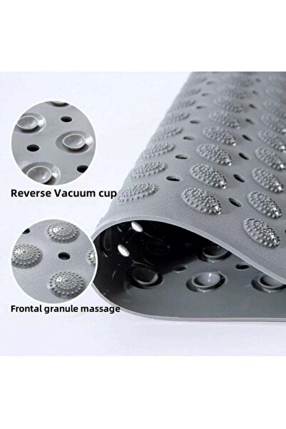 Generic Bath Mat Non Slip with Suction Cups and Drain Holes, Anti Slip, Shower Mat for Tub for Kids