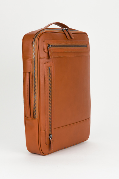 Fossil 100% Genuine Leather 15.6 Inch Laptop & Briefcase Backpack