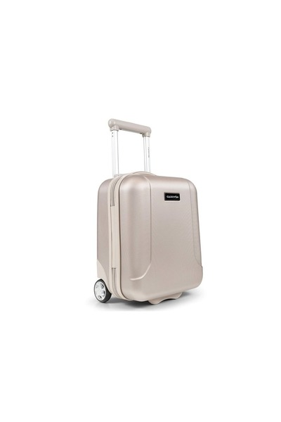 CarryOn Cabin trolley XS Skyhopper Underseat, 40×30×20 cm, Wizz Air, polycarbonate, TSA code, gold