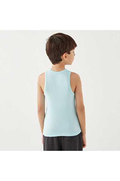 Juniors Dinosaur Print Sleeveless Vest - Set of 3