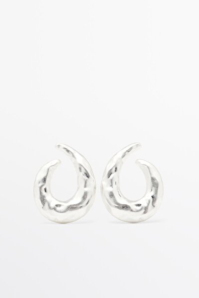 Massimo Dutti Dokulu halka küpe