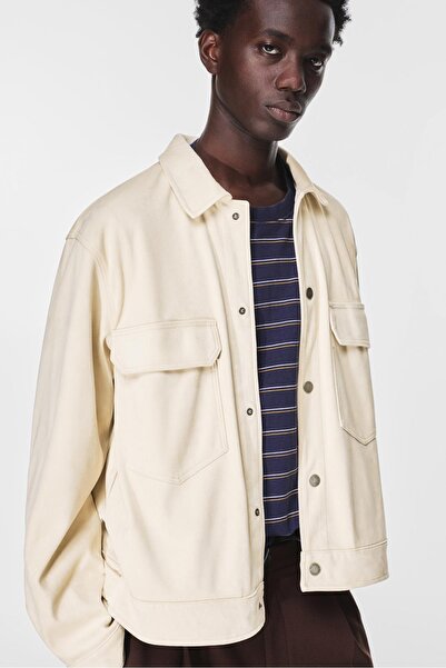 Pull & Bear Faux Suede Jacket