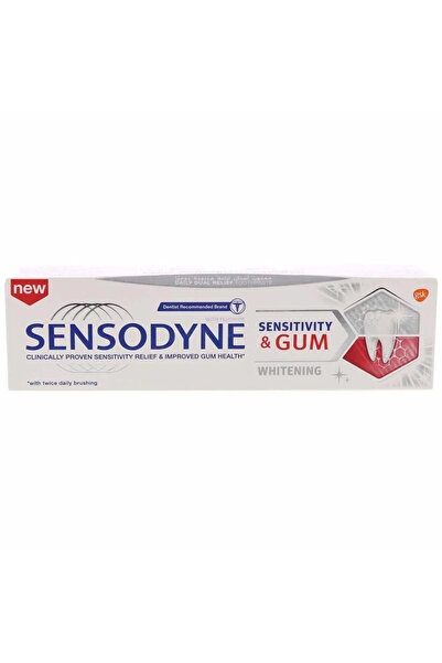 Sensodyne Sensitivity and Gum, Whitening Toothpaste, 75 ml