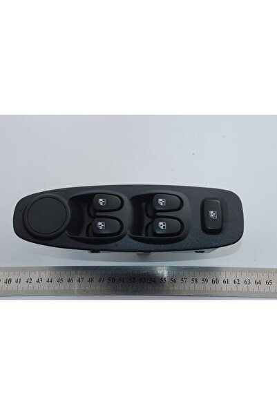 Nord Cam Açma Düğmesi Ön Sol Gri 4+1 Hyundai Accent 2000-2002 Uyumlu 93570250...