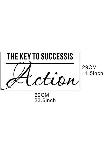 ALAYRA International Inspirational Quote Wall Decal – Motivational Family Vinyl Sticker Decor (60×30cm)