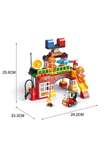 TORUTOYS مجموعة بناء قابلة للتركيب FL42003 مكونة من 55 قطعة -ZRV