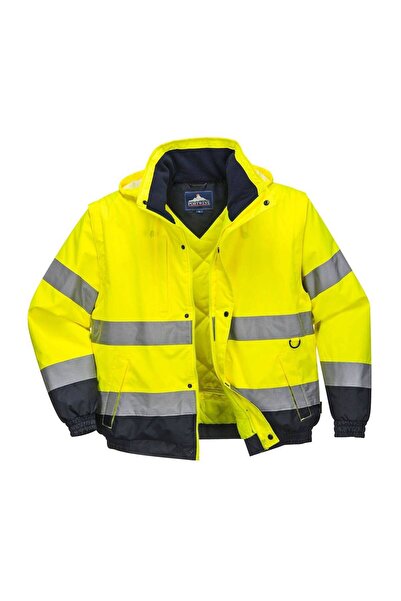 PORTWEST -C468 Vestă de siguranță reflectorizantă 2 în 1 XL, galbenă