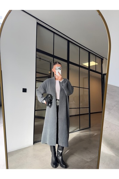 BB Bensu Buyruk LONG KNITWEAR CARDIGAN