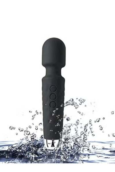 GENERIC4 Rechargeable silicone electric body massage device, waterproof, suitable for sensitive skin, multi-s