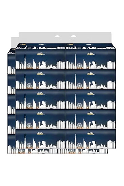 NKX Pack of 20 Premium Facial Tissue 100% Raw Wood Pulp 90 Sheet 5-Ply