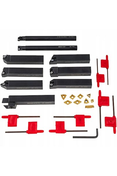 Silver Set de cutite de strung cu plăcuțe înlocuibile - 16x16mm și 12x12mm, 2...