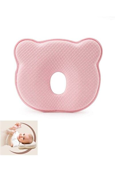 Arabest Baby Pillow,Preventing Flat Head Syndrome (Plagiocephaly) for Your Newborn Baby (0-12 Months) (Pink)