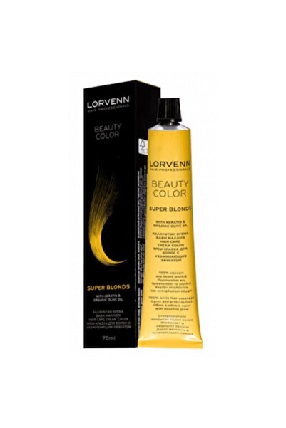 Lorvenn Vopsea de păr profesională Beauty Color 00.00 Super Blonds, 70 ml