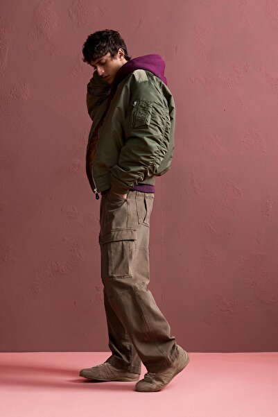 Pull & Bear STWD Oversize Bomber Jacket