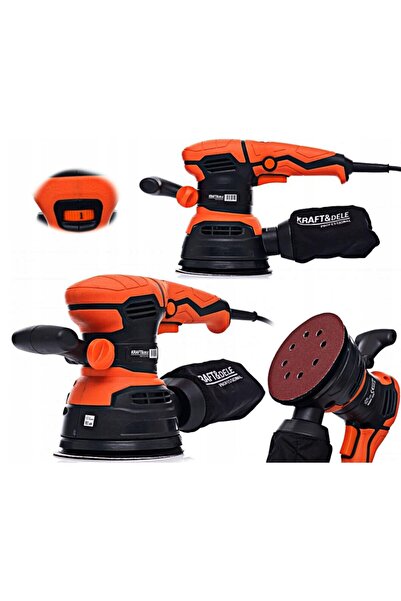 Kraft Slefuitor orbital aleatoriu, turatie variabila 6 nivele, 1200W,