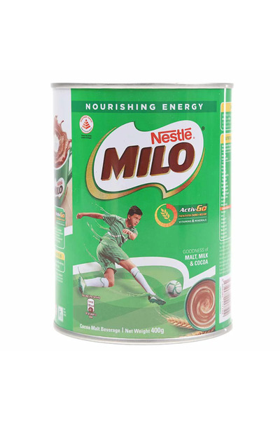 Nestle Milo Activ Go Cocoa Malt Beverage 400gms Tin Pack