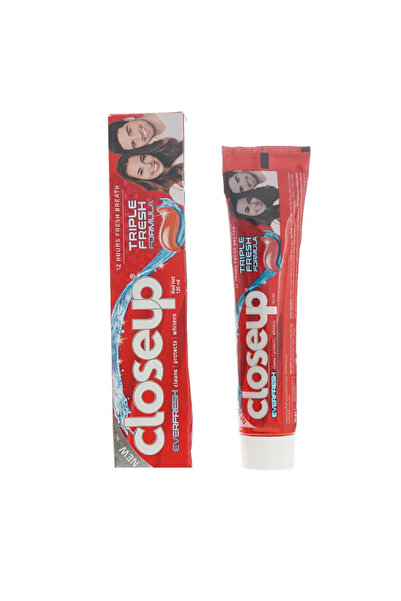 Closeup Everfresh Toothpaste with Triple Fresh Formula, Red Hot Tooth Paste- 120ml